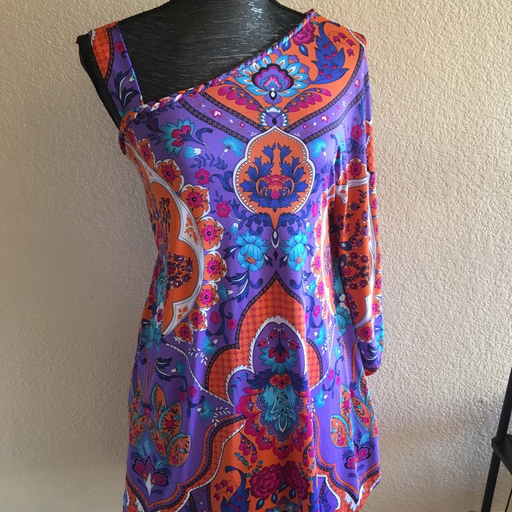 Asymmetrical dress